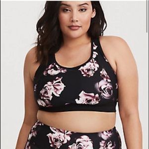 Torrid Rose Wicking Sports Bra
